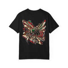 Cherry Diner Clockwork Back Print Tee — back view showing the main artwork.