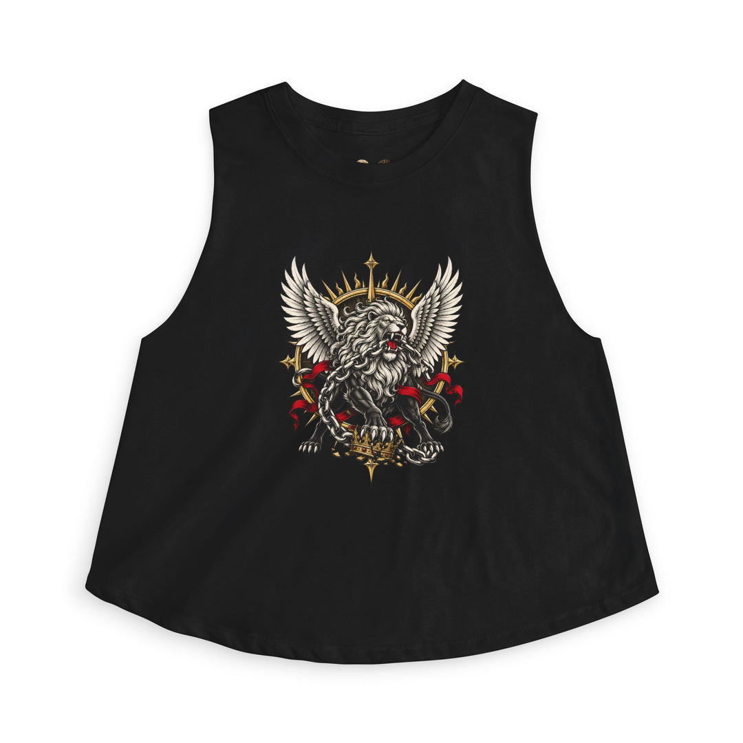 Crowncrusher Lion Crop Top