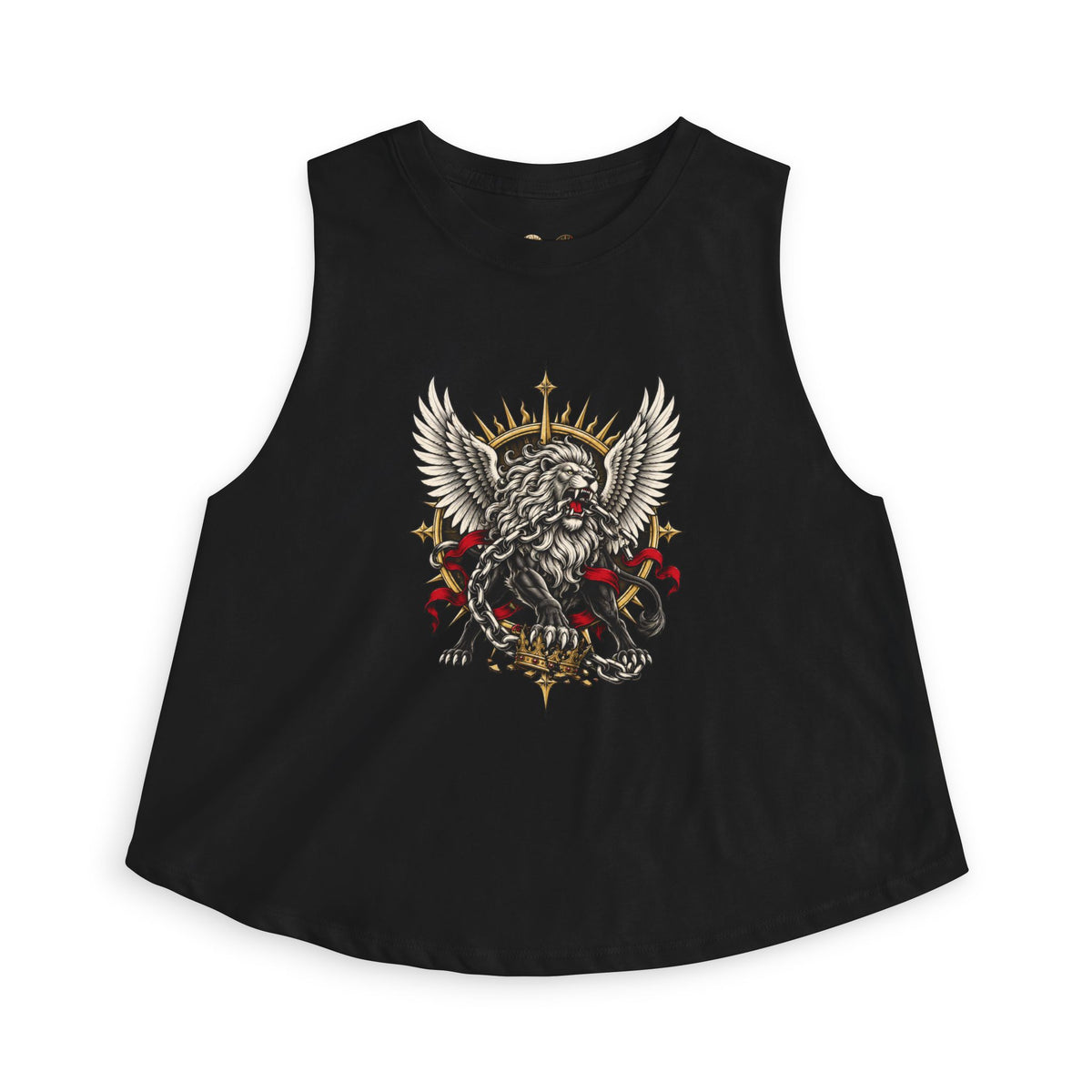Crowncrusher Lion Crop Top