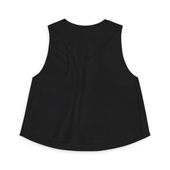 The Eternal Ascent — Sisyphus — clean back view of the Crop Top