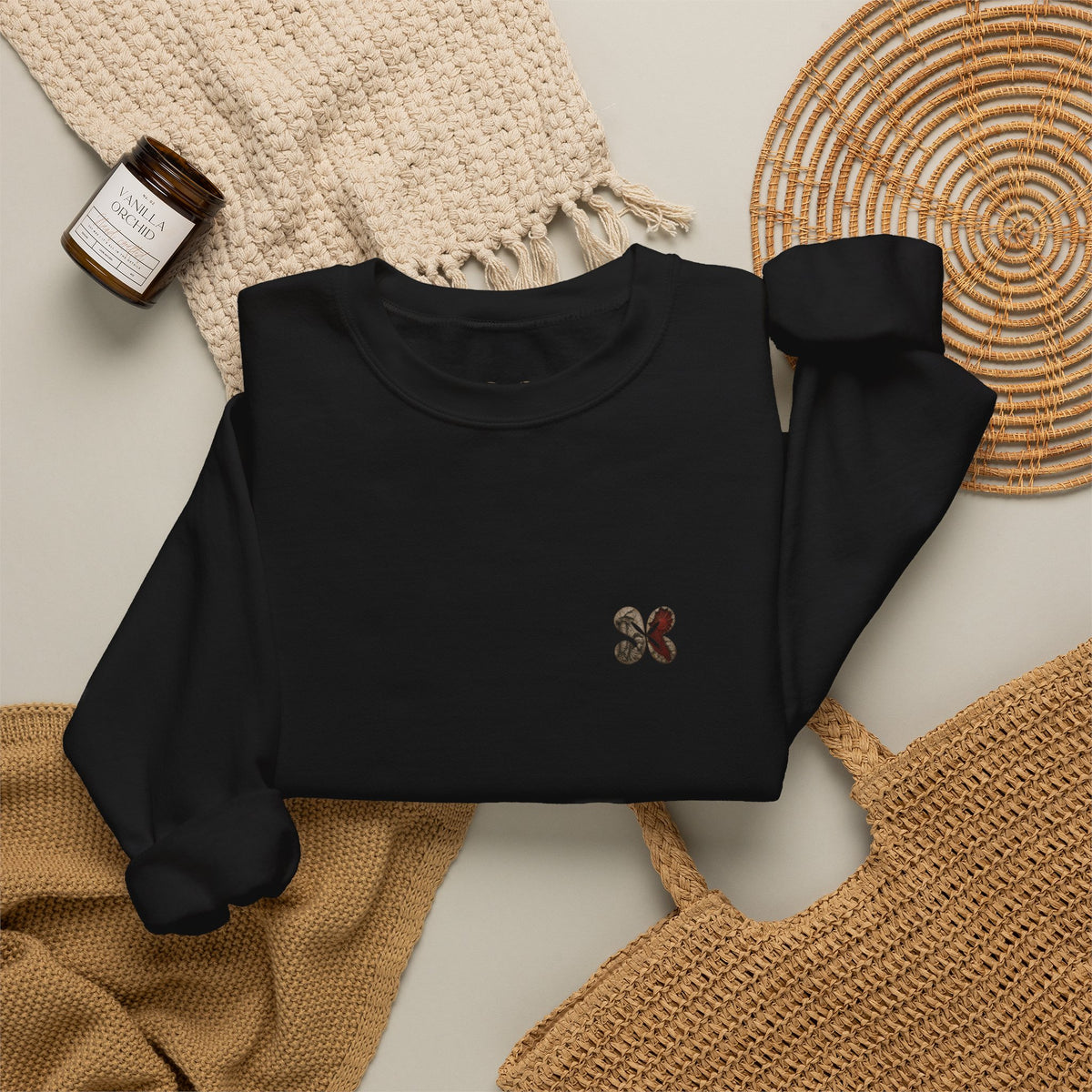 Siren-Wrecked Homecoming — Odysseus — styled Crewneck Sweatshirt garment view 1