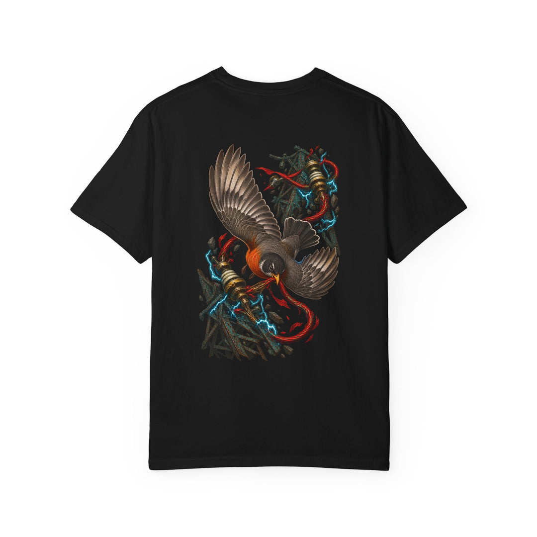 Robin Signal Ripper Back Print Tee