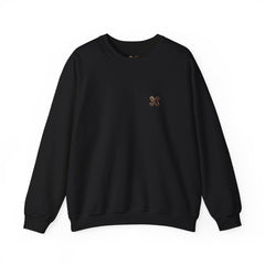 The Last Vulnerable King — Achilles — Glory in Ruin crest on the front of the Crewneck Sweatshirt