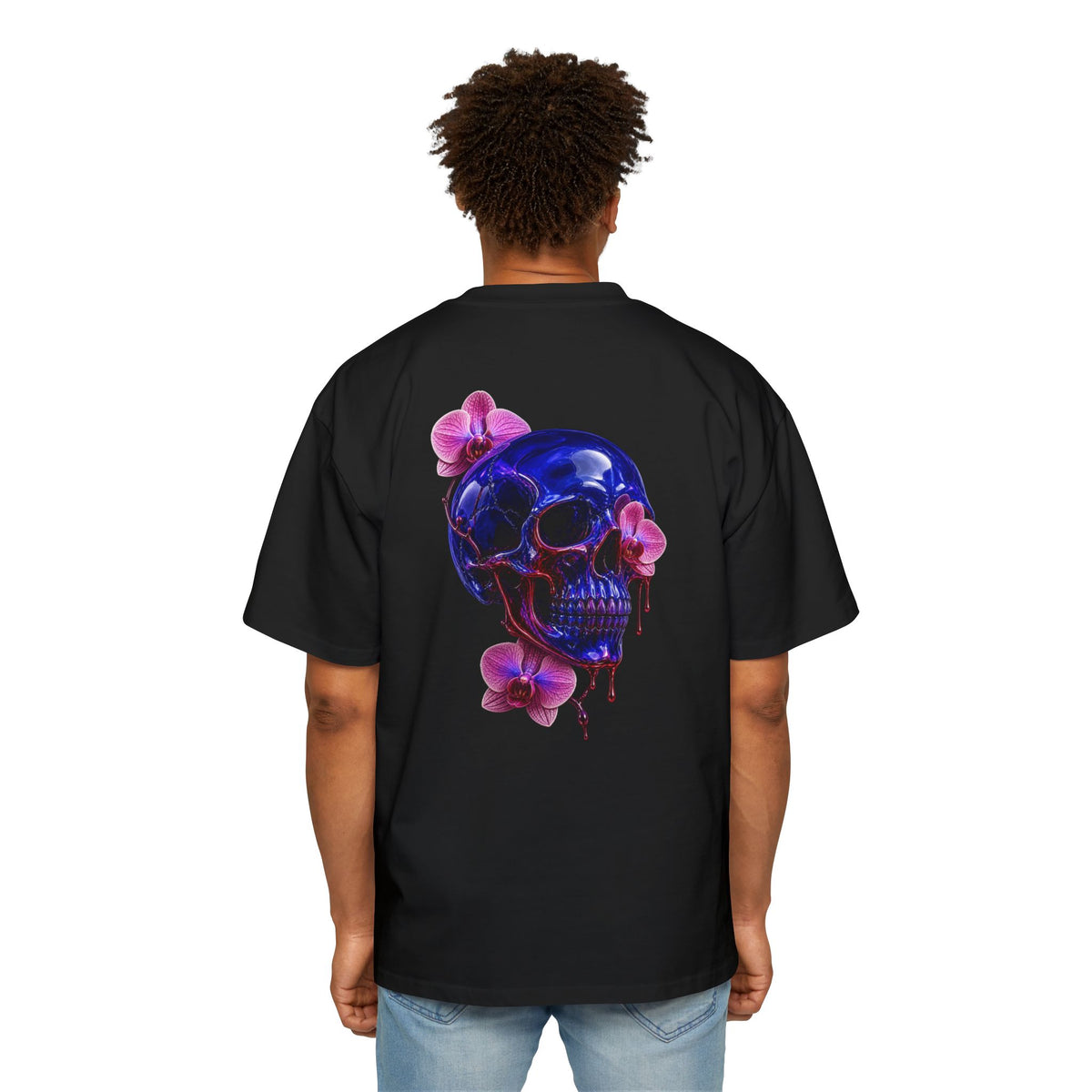 Orchid Afterlife Heavy Oversized Back Print Tee