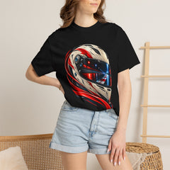 Visor Hour Racing Helmet Front Print Tee