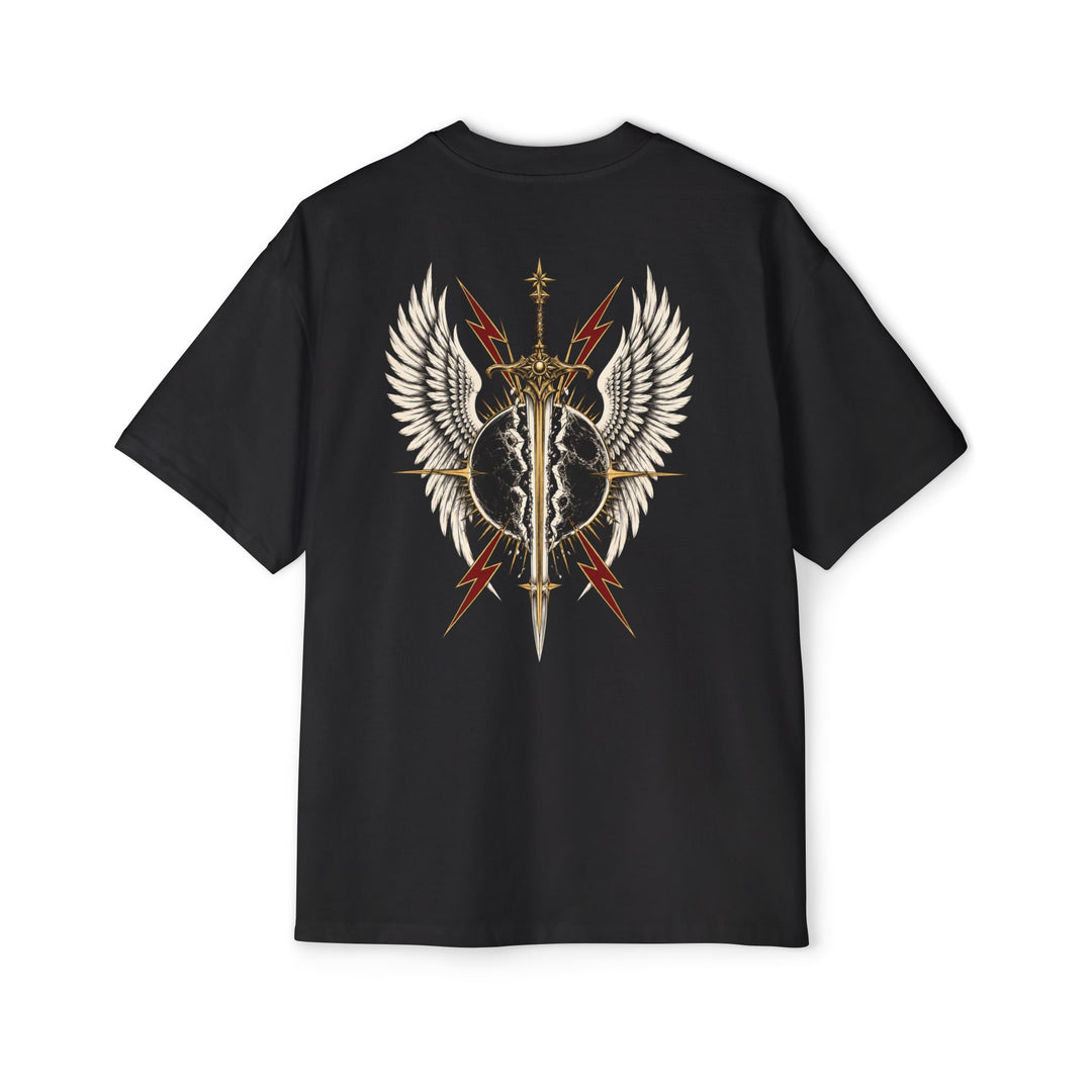 Eclipse Splitter Heavy Oversized Back Print Tee