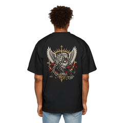 Crowncrusher Lion Heavy Oversized Back Print Tee
