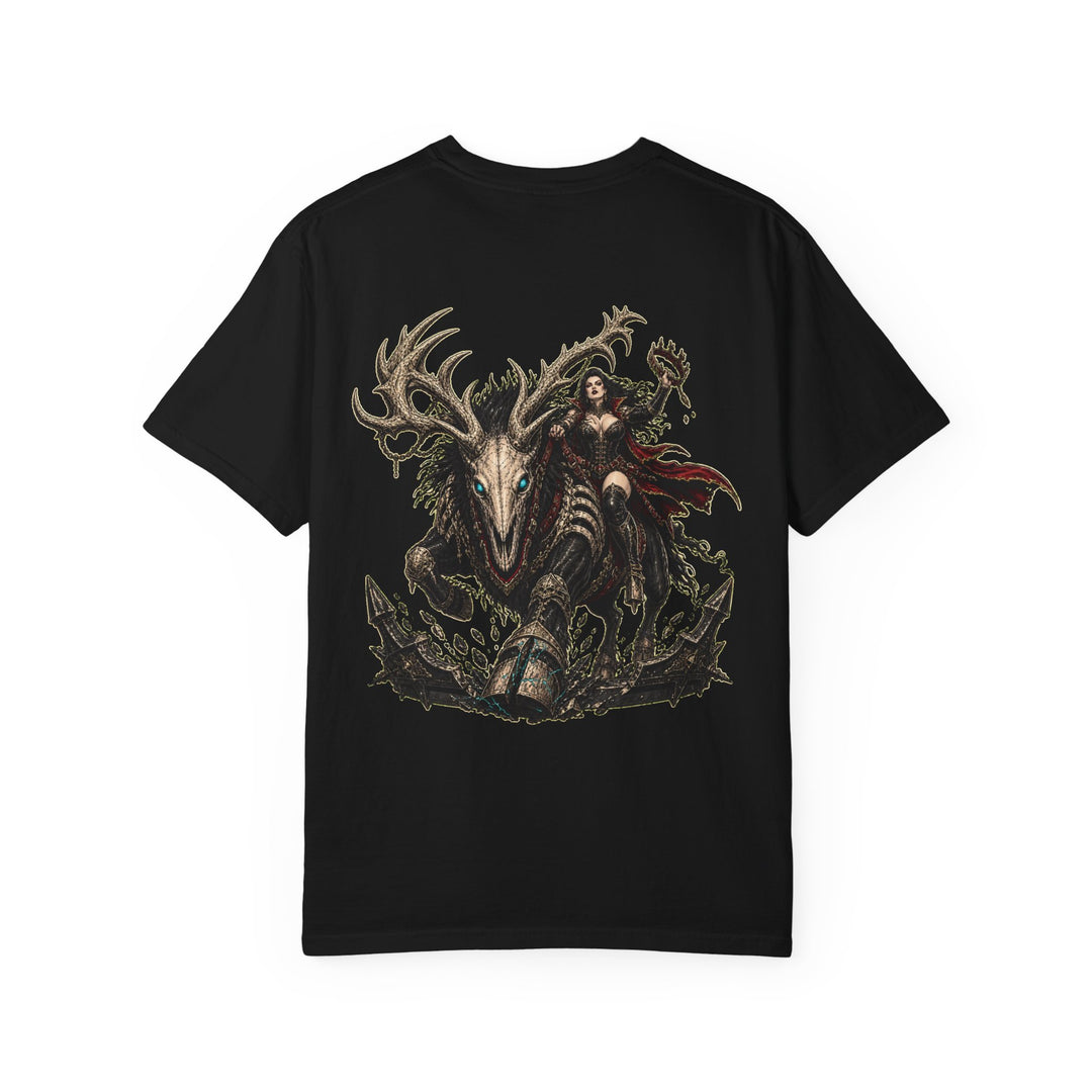 Stag Crown Rising Back Print Tee