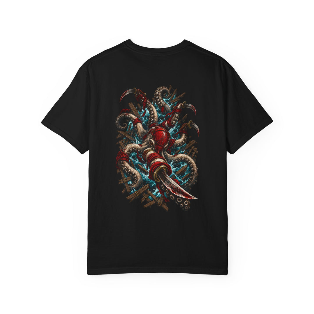 Octopus Shadowblade Back Print Tee