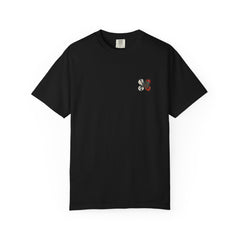 Quetzal Cathedral Plunge Back Print Tee