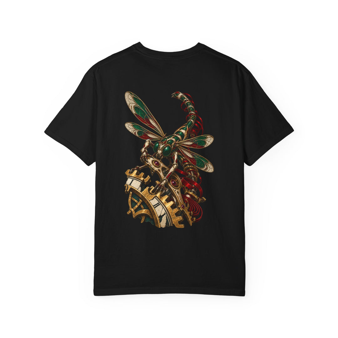 Nouveau Emerald Timekeeper Back Print Tee