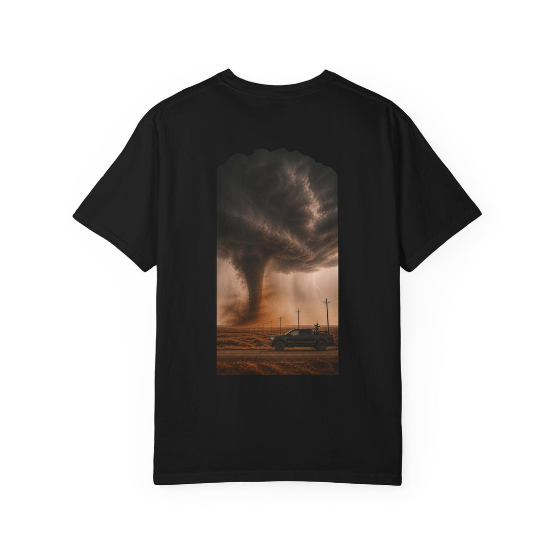 Dust Wrapped Tornado Back Print Tee