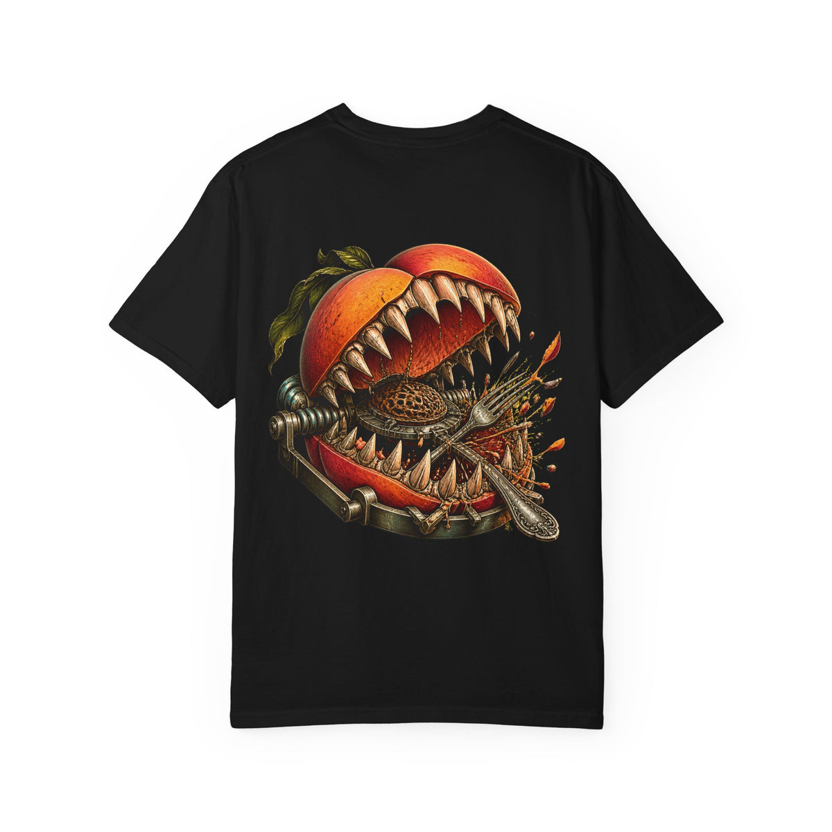 Peach Bear Trap — back print