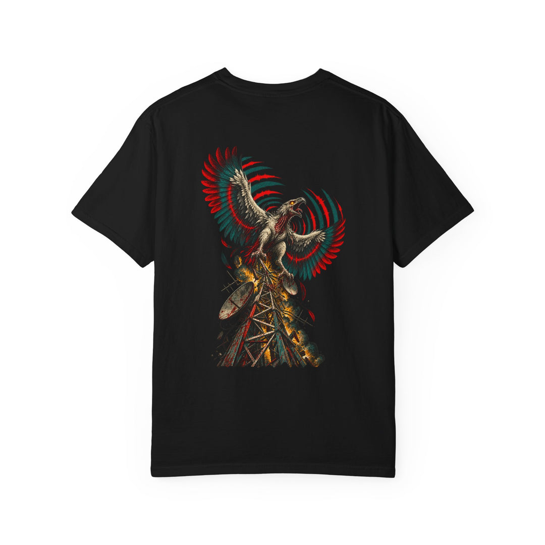 Radio Tower Nest Back Print Tee