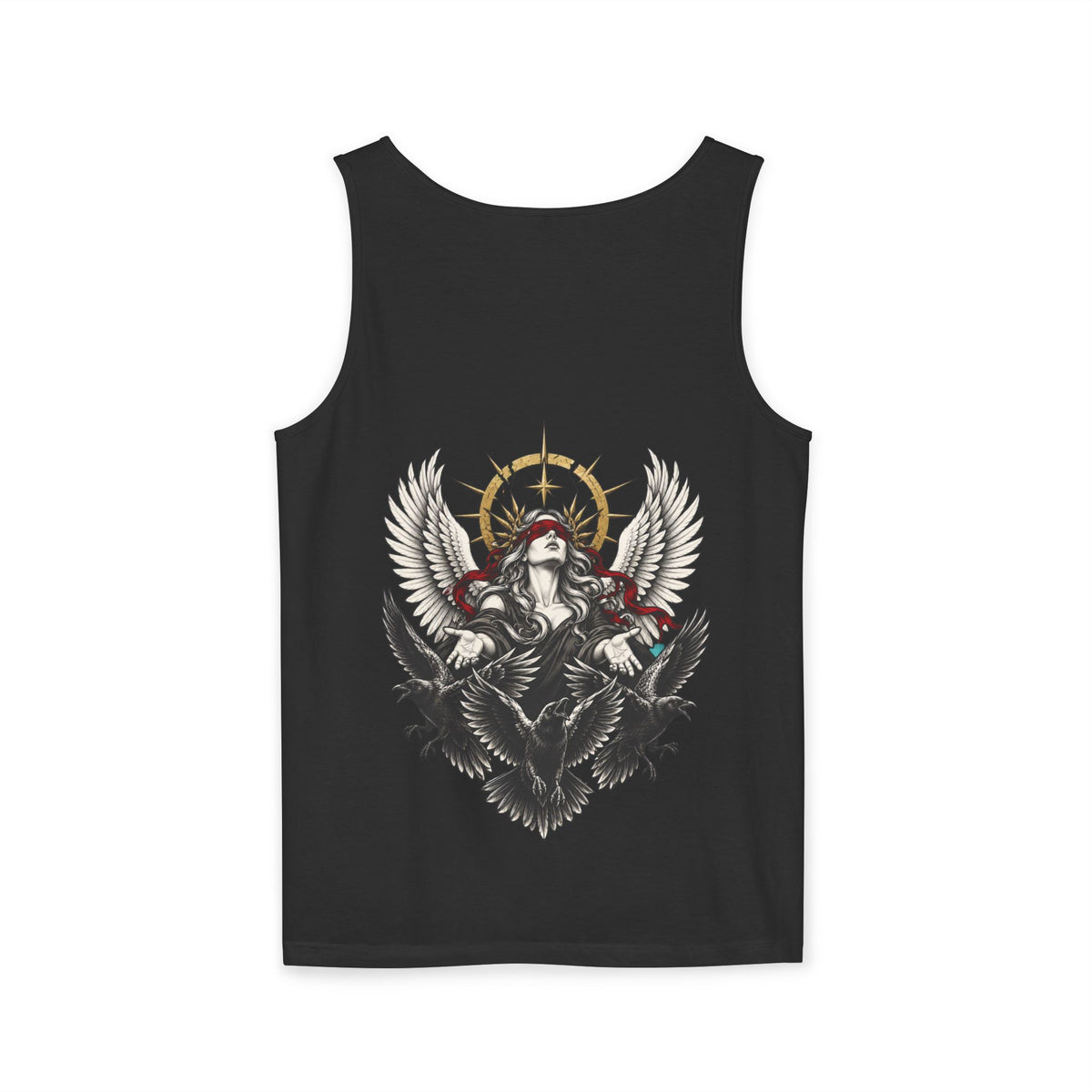 Blind Raven Oracle Garment-Dyed Tank
