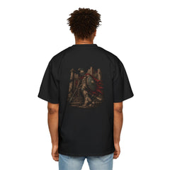 The Last Vulnerable King — Achilles — styled Heavy Oversized Tee garment view 2