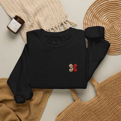 Atlas of Absence Crewneck Back Print Sweatshirt