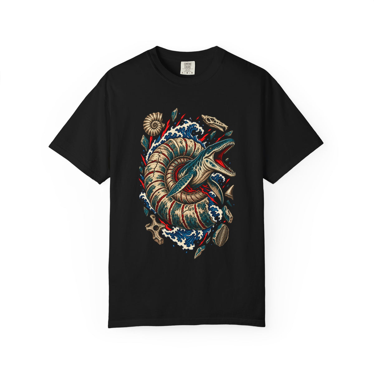 Time Spiral Front Print Tee