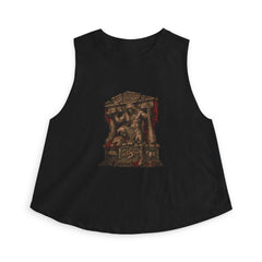Throne of Twelve Labours — Heracles — complete front print on the Crop Top