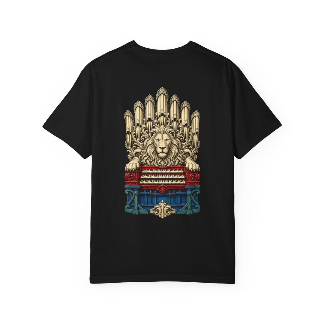Lion Pipe Organ Back Print Tee