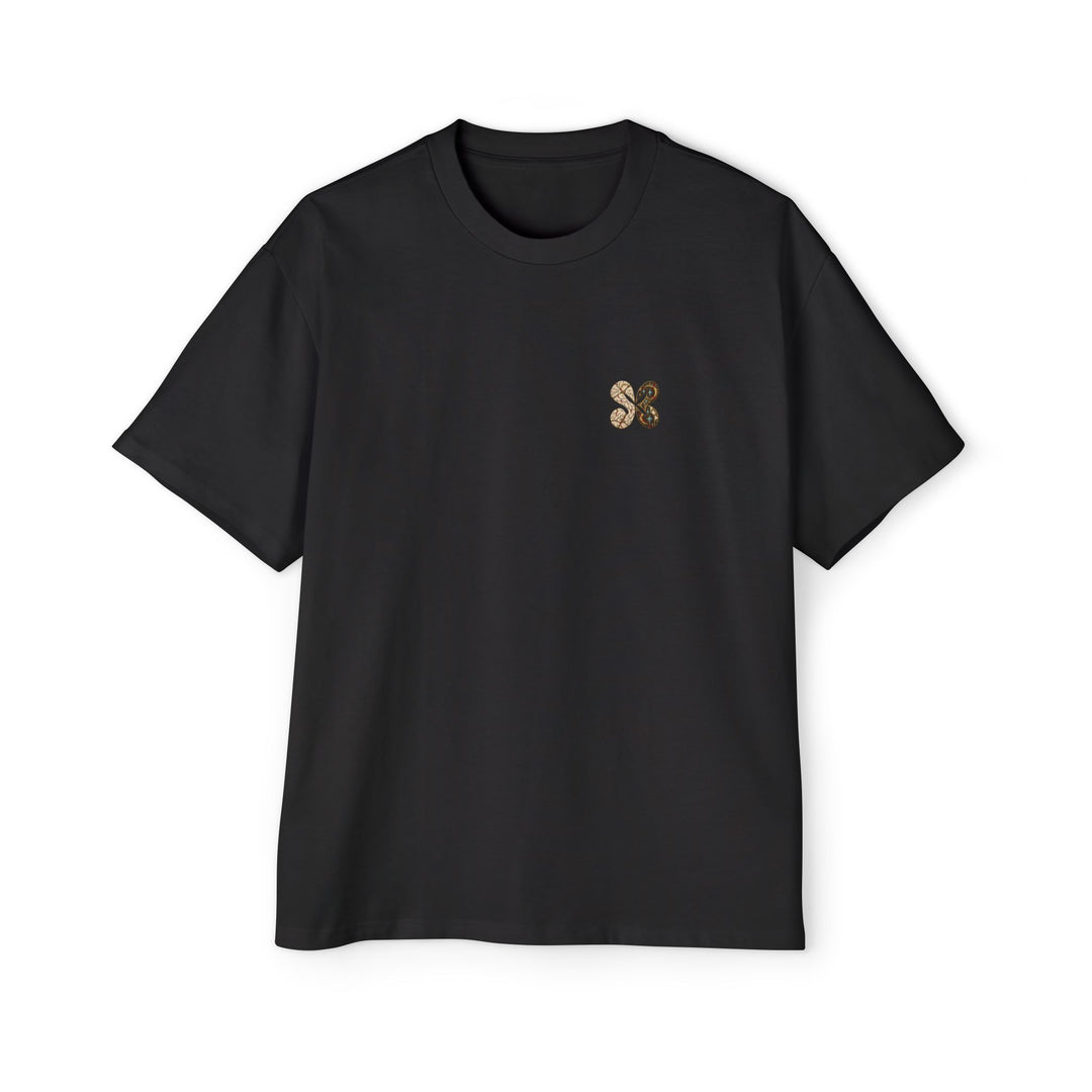 Crowncrusher Lion Heavy Oversized Back Print Tee