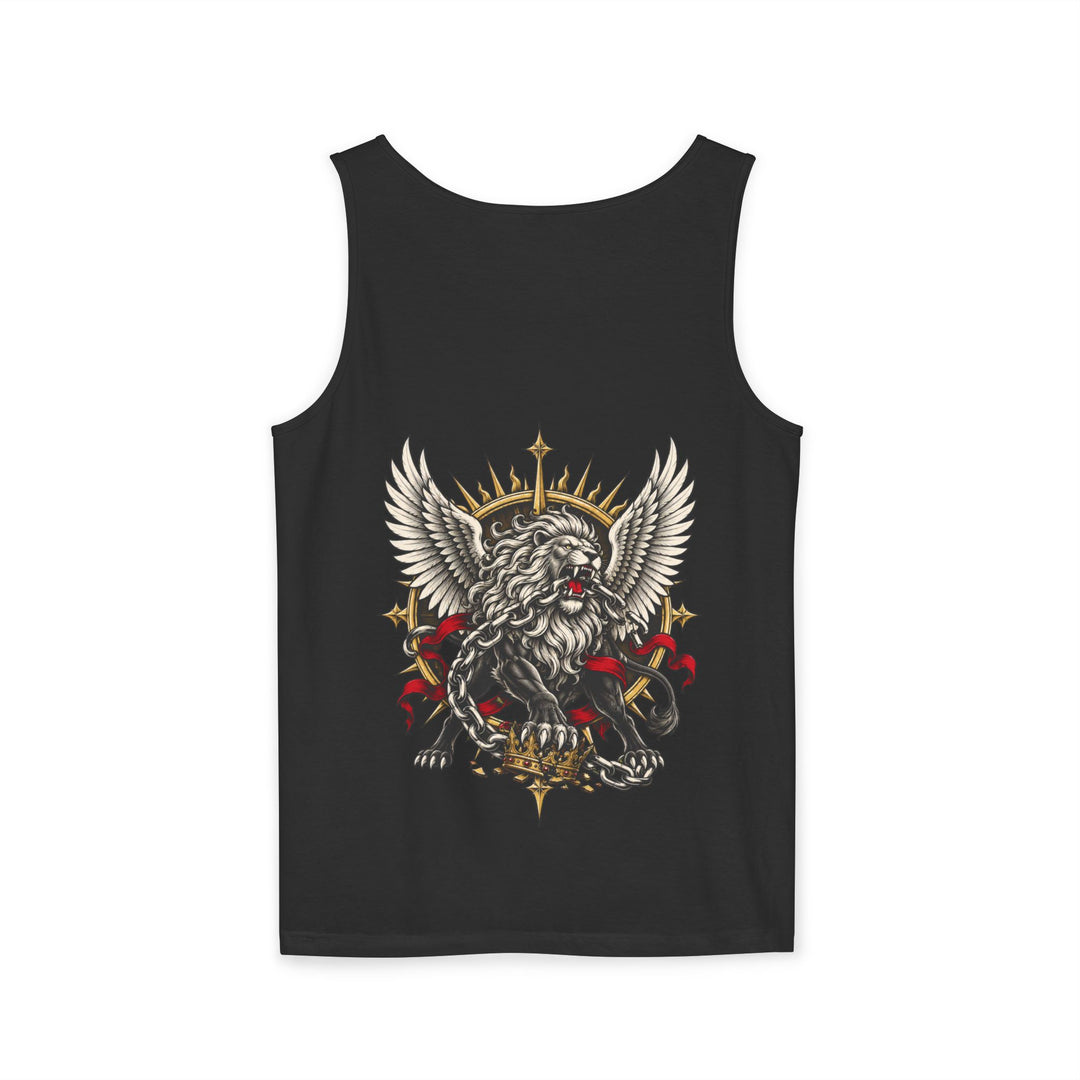 Crowncrusher Lion Garment-Dyed Tank