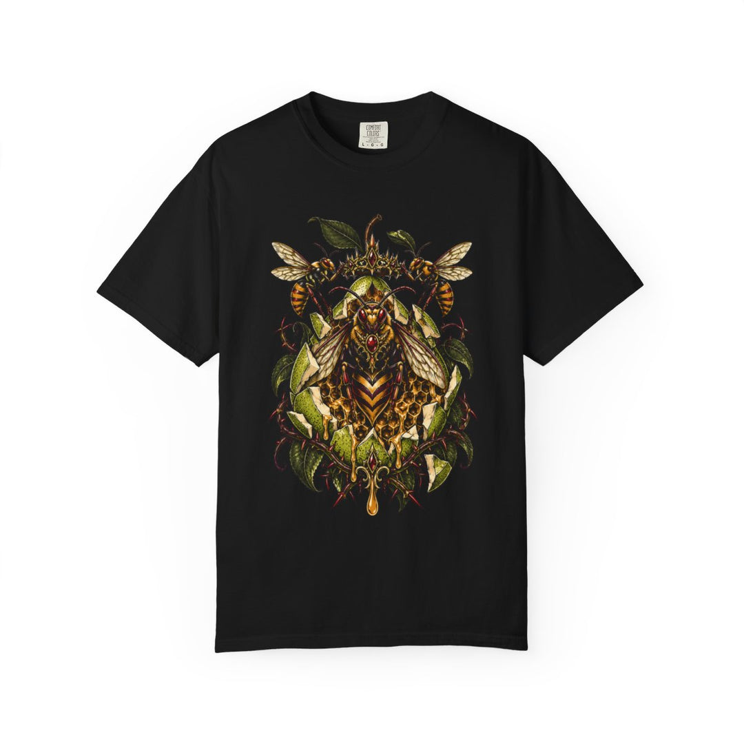 Pear Hornets Crown Their Queen Front Print Tee