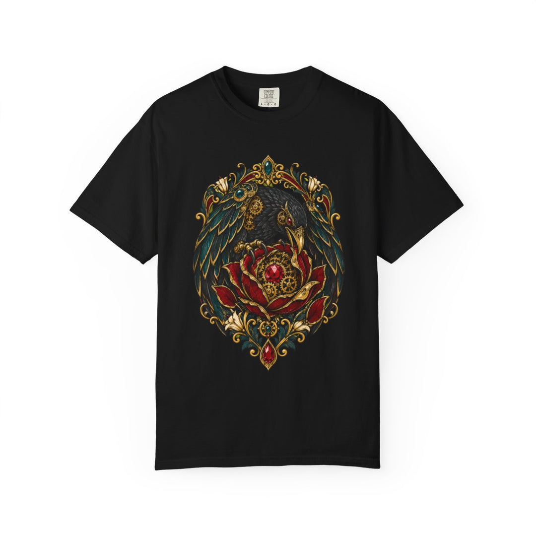 Raven Opens the Clockwork Rose Front Print Tee