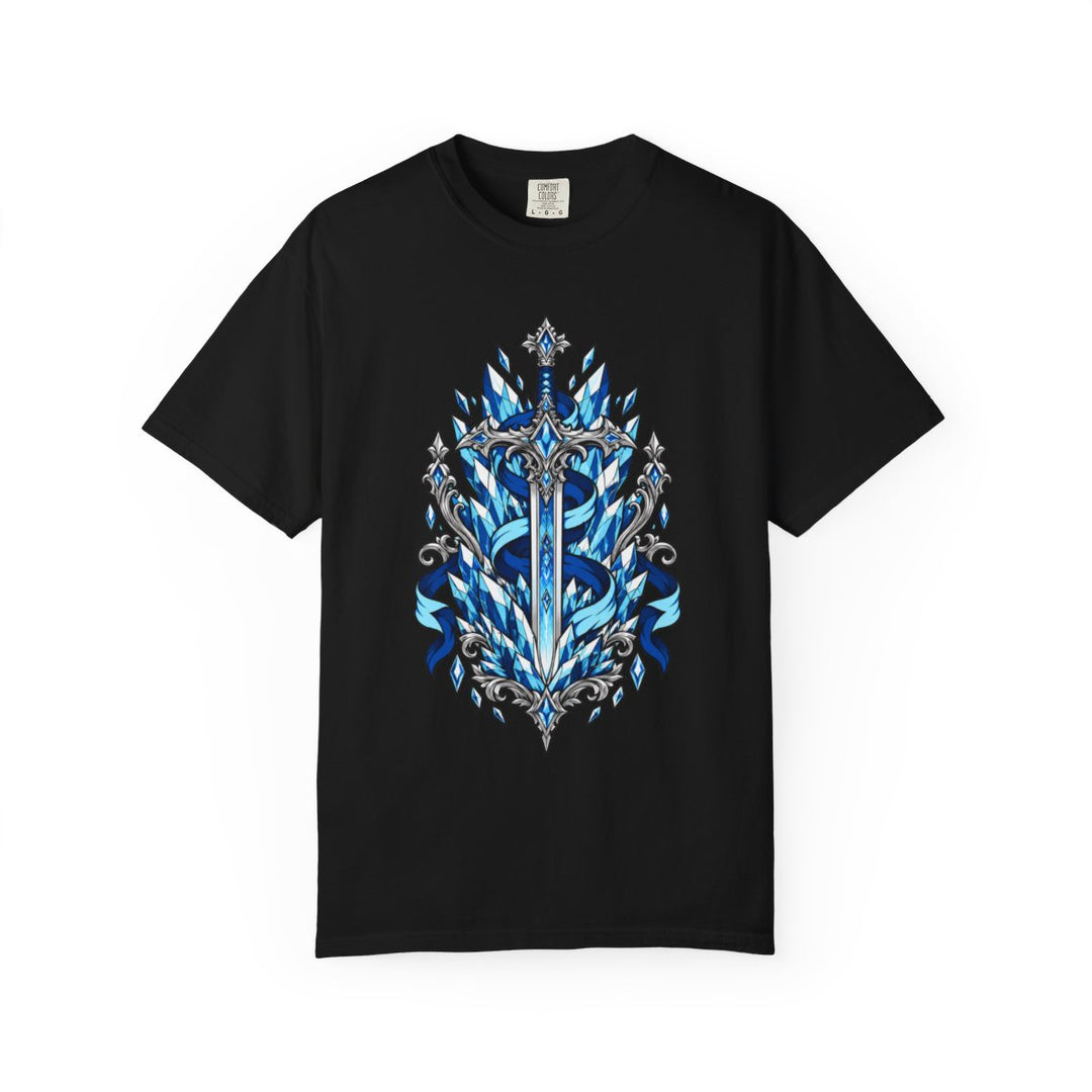 The Aurora Chooses the Blade Front Print Tee