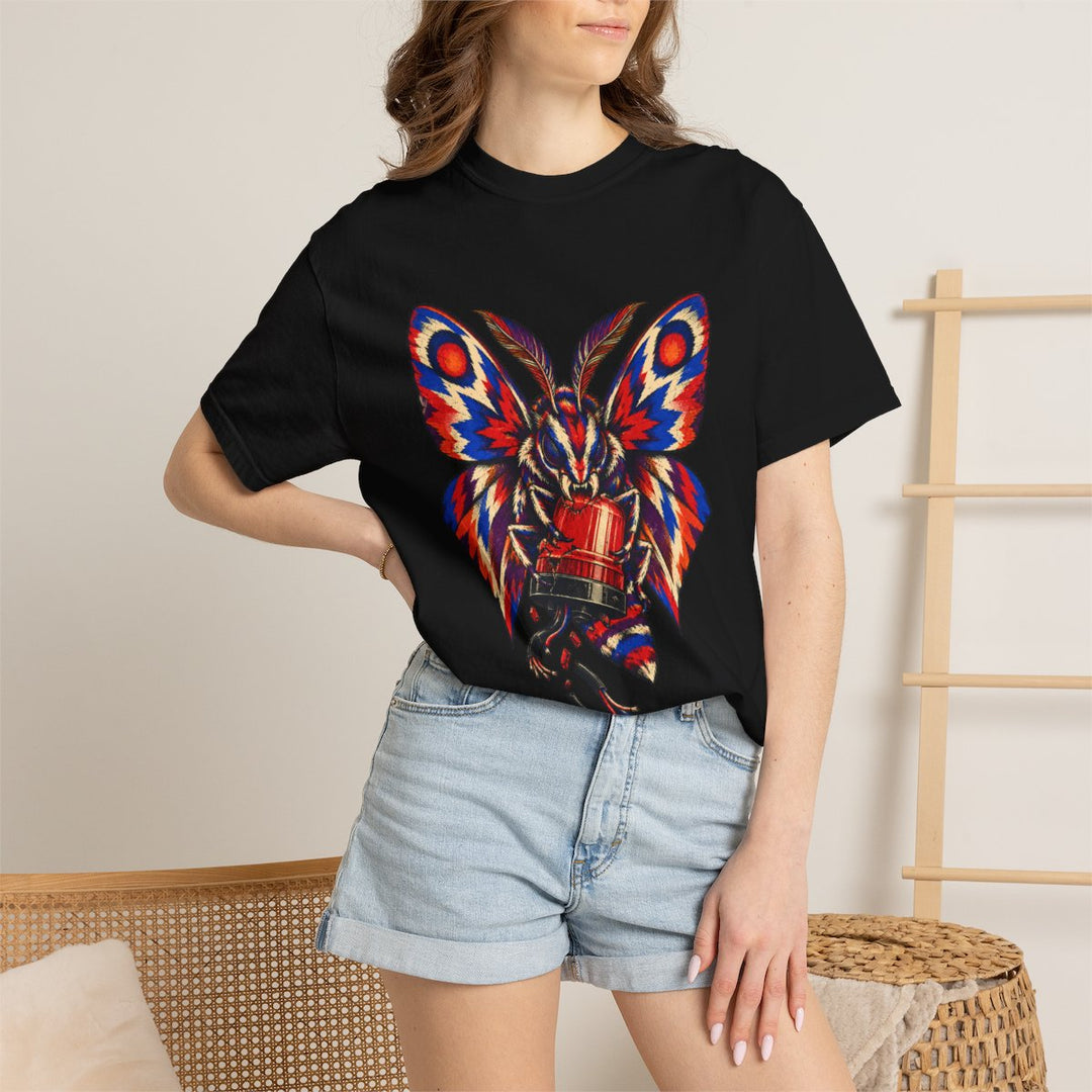 Warning Light Moth Tee