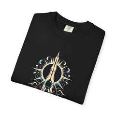 Eclipse High Dive Tee folded front print detail