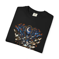 Witching Index Tee folded front print detail