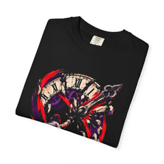 Clockwork Parry Tee folded front print detail