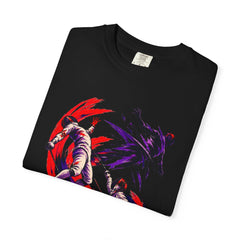 Scarlet Riposte Tee folded front print detail