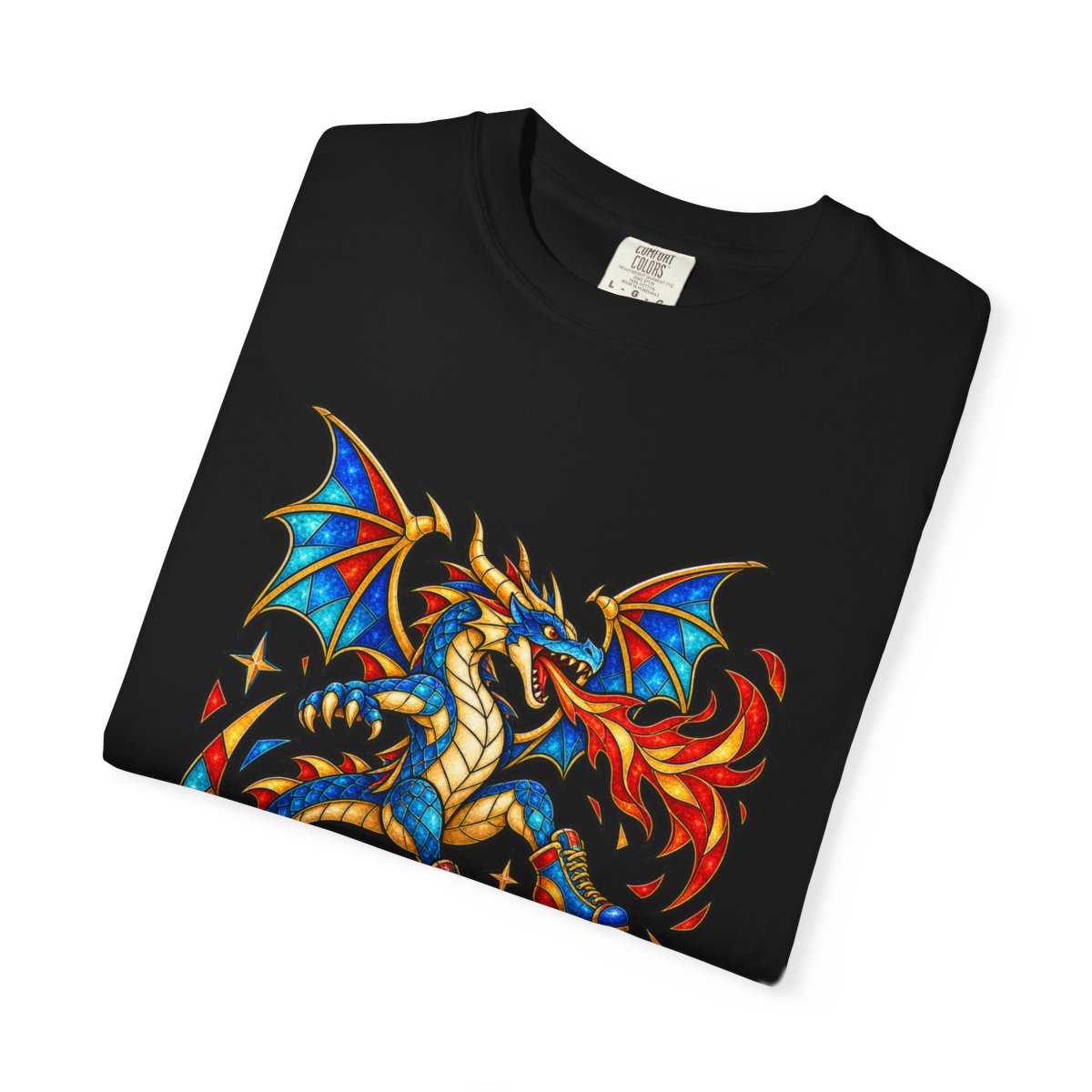 Dragon Air Tee folded front print detail