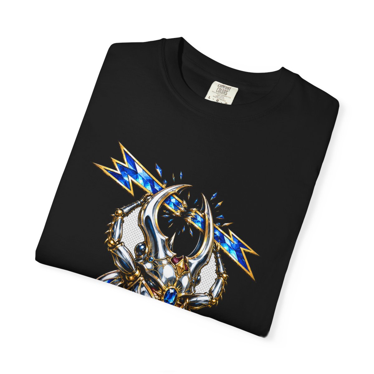 Thunderhorn Tee folded front print detail