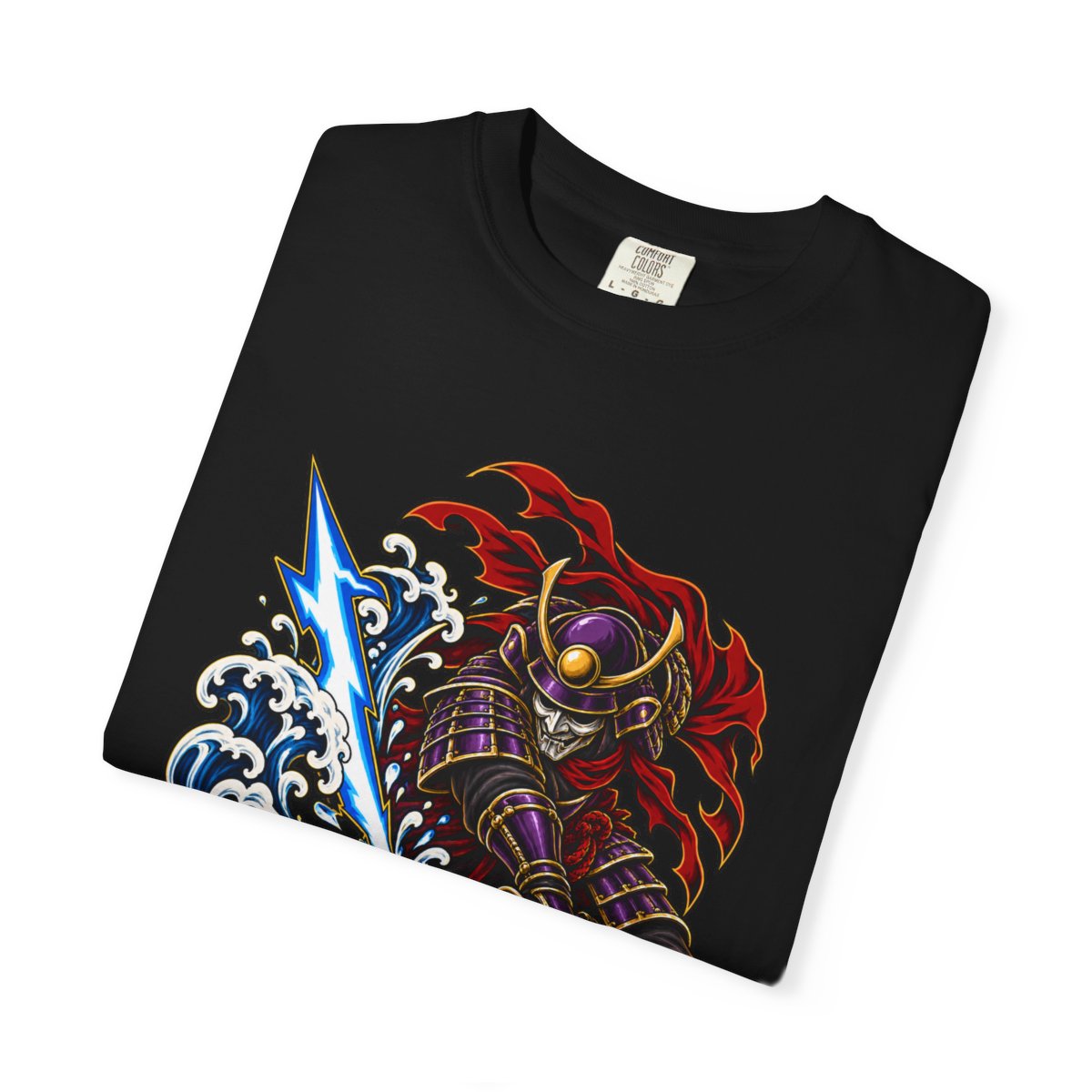 Storm Ronin Tee folded front print detail