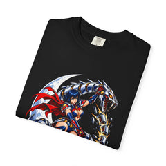 Moon Serpent Tee folded front print detail