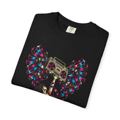 Rewind Angel Tee folded front print detail