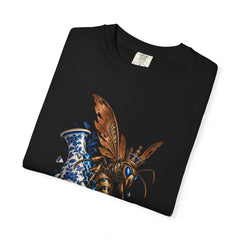 Queen Current Tee folded front print detail
