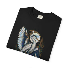 Make the Night Sing Tee folded front print detail