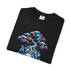 Winter Refuses to Die Tee folded front print detail
