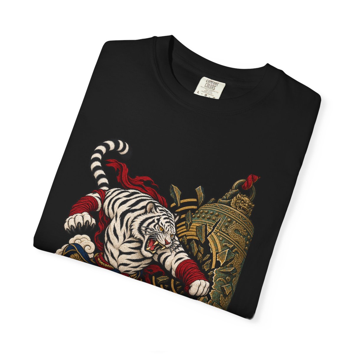 Bellbreaker Tee folded front print detail