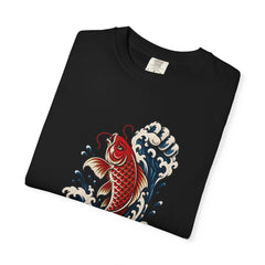 Tidal Uppercut Tee folded front print detail