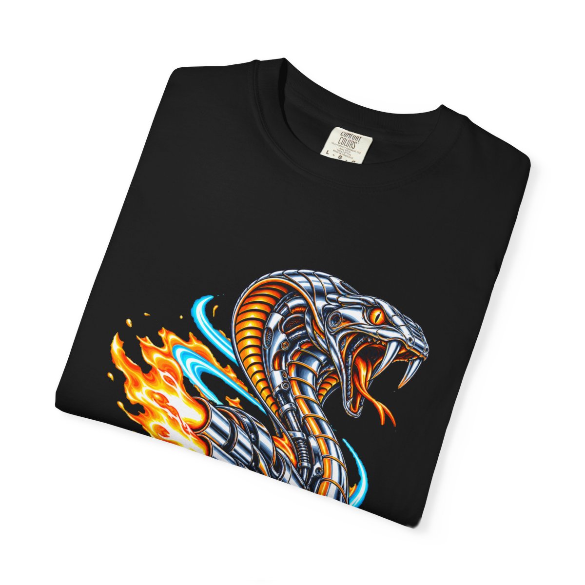 Zero to Venom Tee folded front print detail