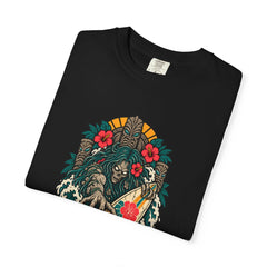 The Undertow Knows Your Name Tee folded front print detail