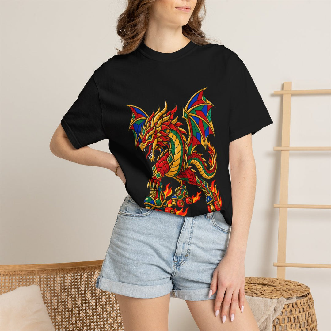Dragon Wheels, No Brakes Tee