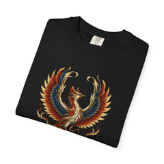 Phoenix Draft Tee folded front print detail