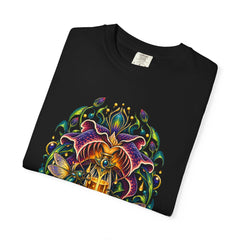 Night Nectar Tee folded front print detail