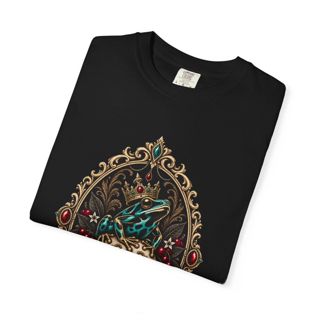 Poison Prince Tee folded front print detail